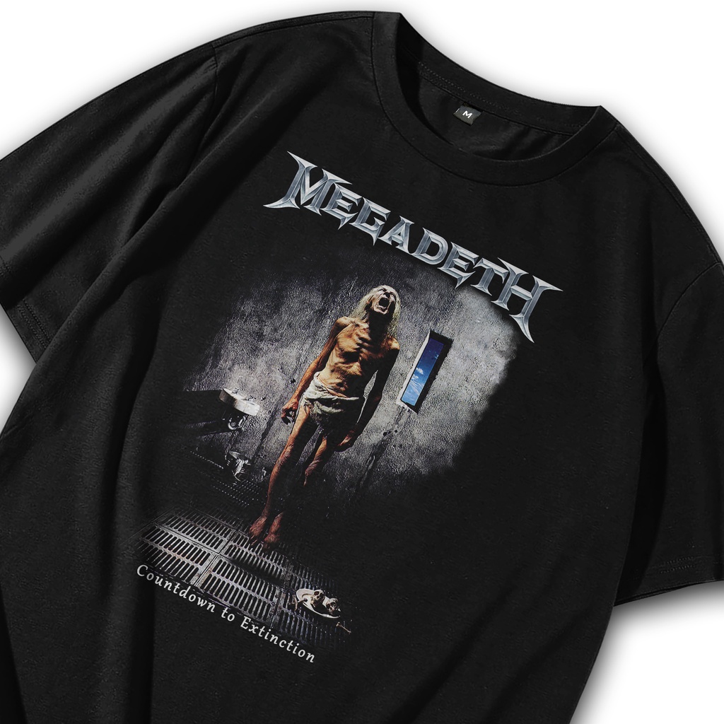 Blessed Society - Megadeth Kaos / Kaos Megadeth / Baju Megadeth / Kaos Band Megadeth Vol 132