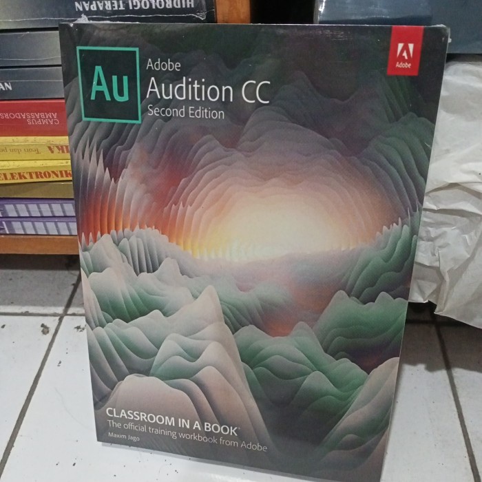 buku Adobe audition CC second edition