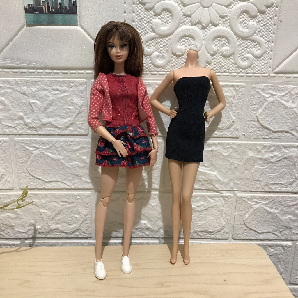 (PRELOVED) Mattel Boneka Barbie Basics 03-001 Made to Move (Steffie) - DAMAGE