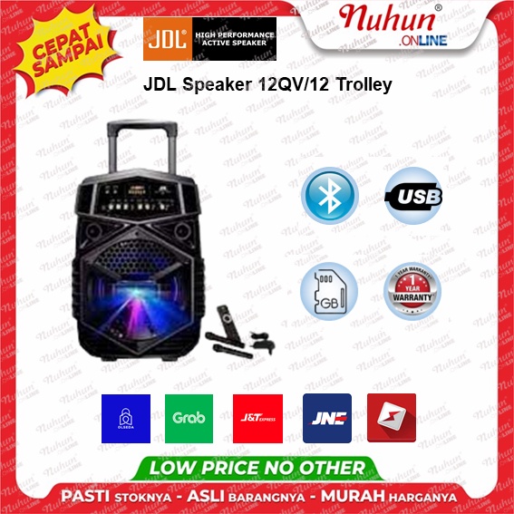 [CIANJUR] Speaker JDL 12QV /12" Trolley