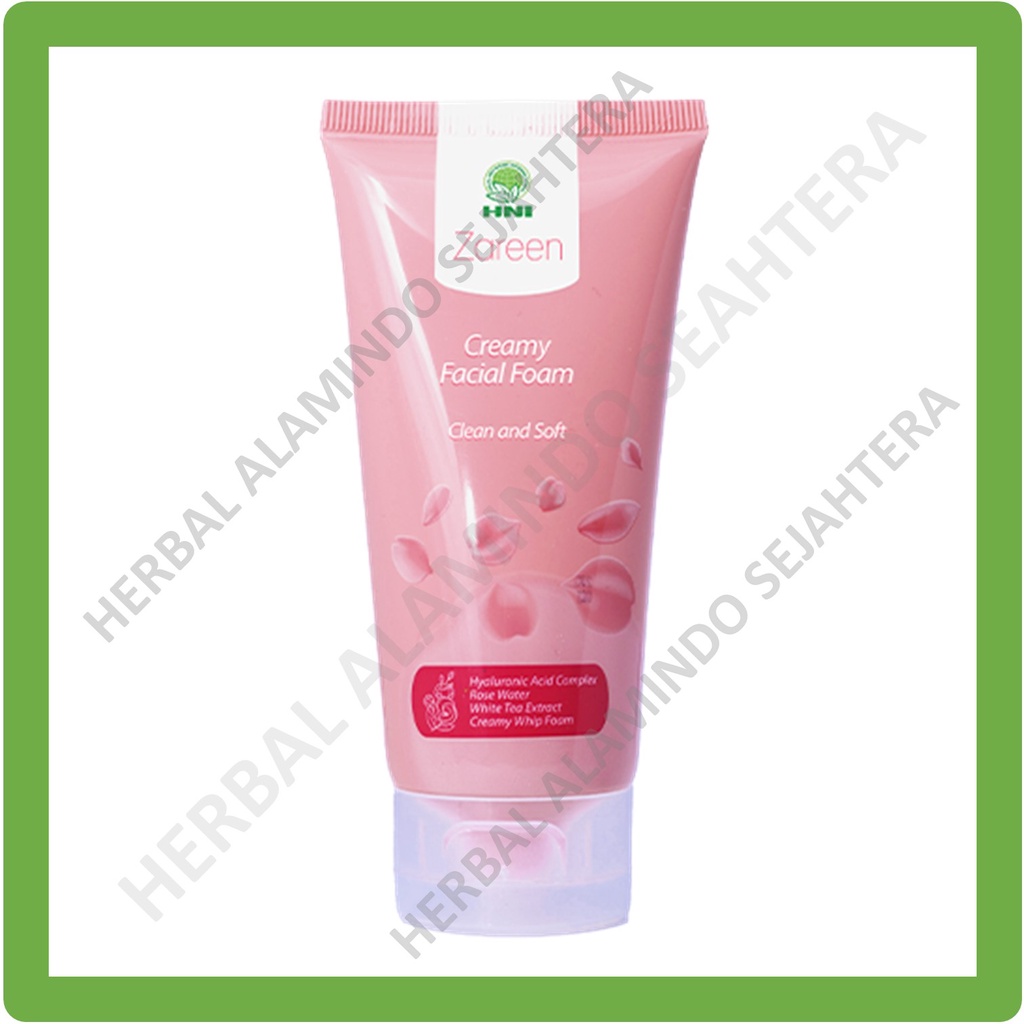 skincare zareen creamy facial foam HNI HPAI PRODUK ORI