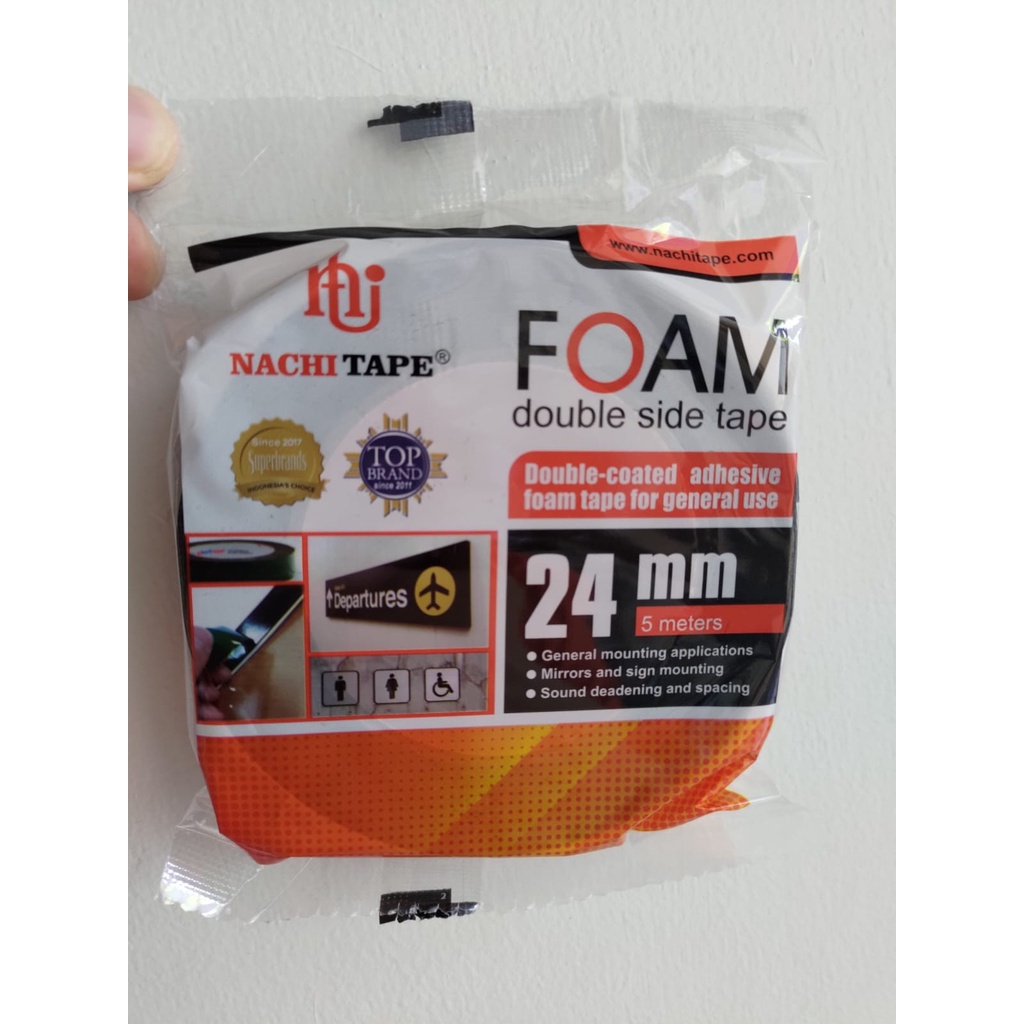 

Nachi Foam Tape Double Tape Hijau 24mm