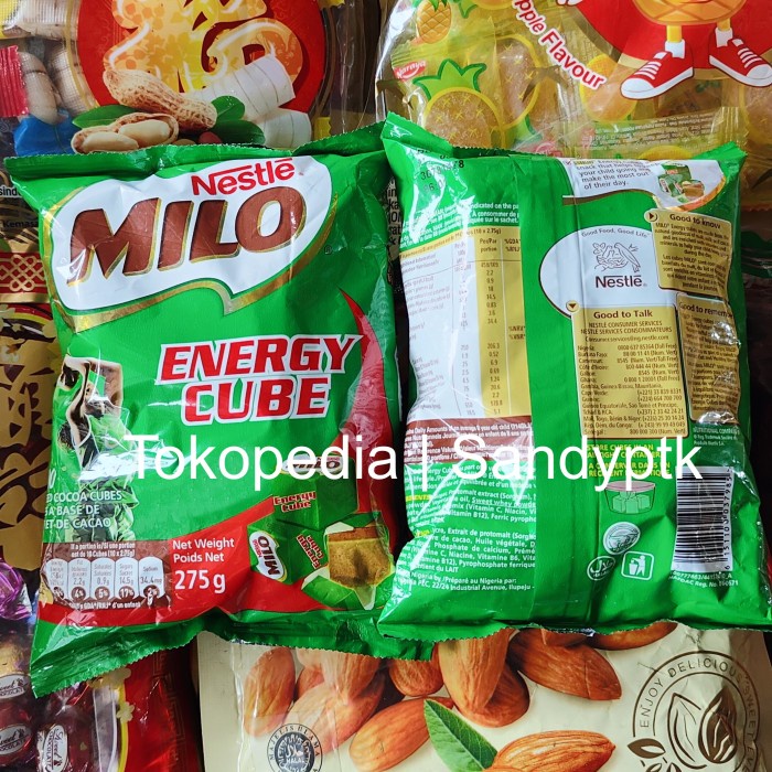 

MILO ENERGY CUBE Malaysia Nestle Malted Cocoa Cube Malt Susu Coklat