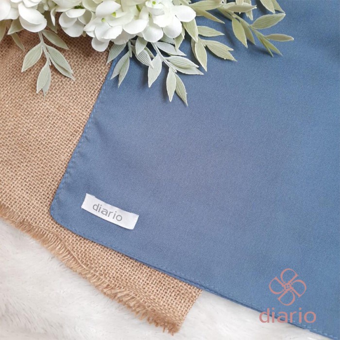 Hijab Wanita Sahara Scarf Voal Diario - Raw Blue jt