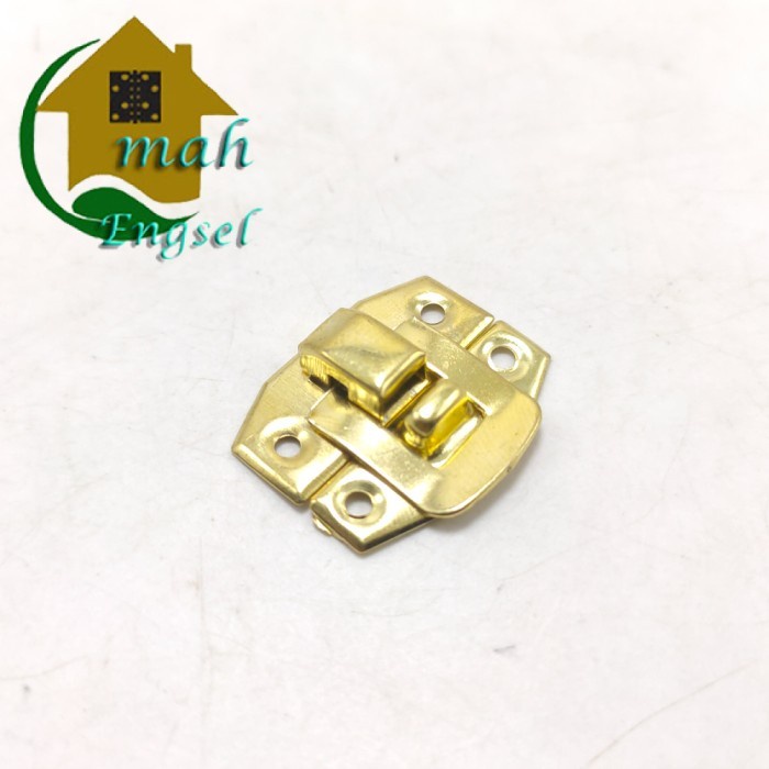 Kunci Pengait Box 24 x 19 mm Kunci Kotak Souvenir Kayu Grosir
