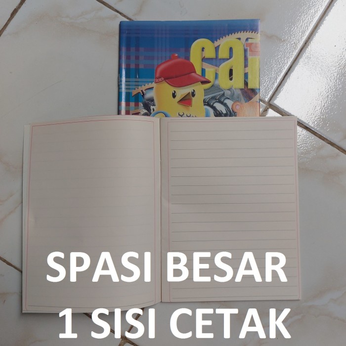 

Buku Tulis Garis Kiloan Murah Meriah Stock Lama Obral 1 Kg - Spasi Besar