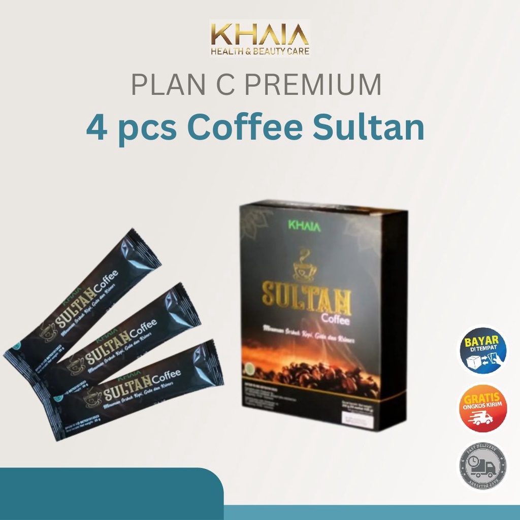 

[Plan C Premium] 4 Pcs Khaia Coffee Sultan