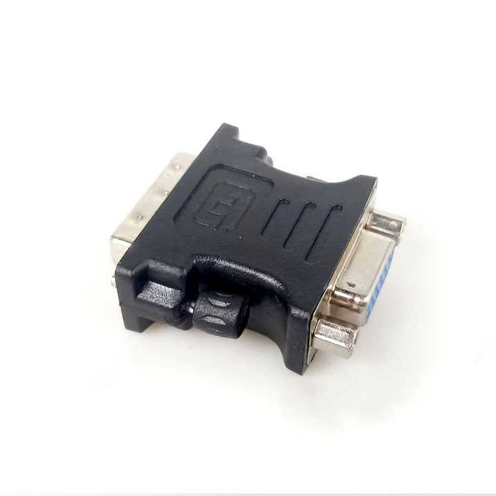 COD Adaptor VGA Female Ke DVI I Dual Link Male HDMI Audio Video Monitor PC Komputer