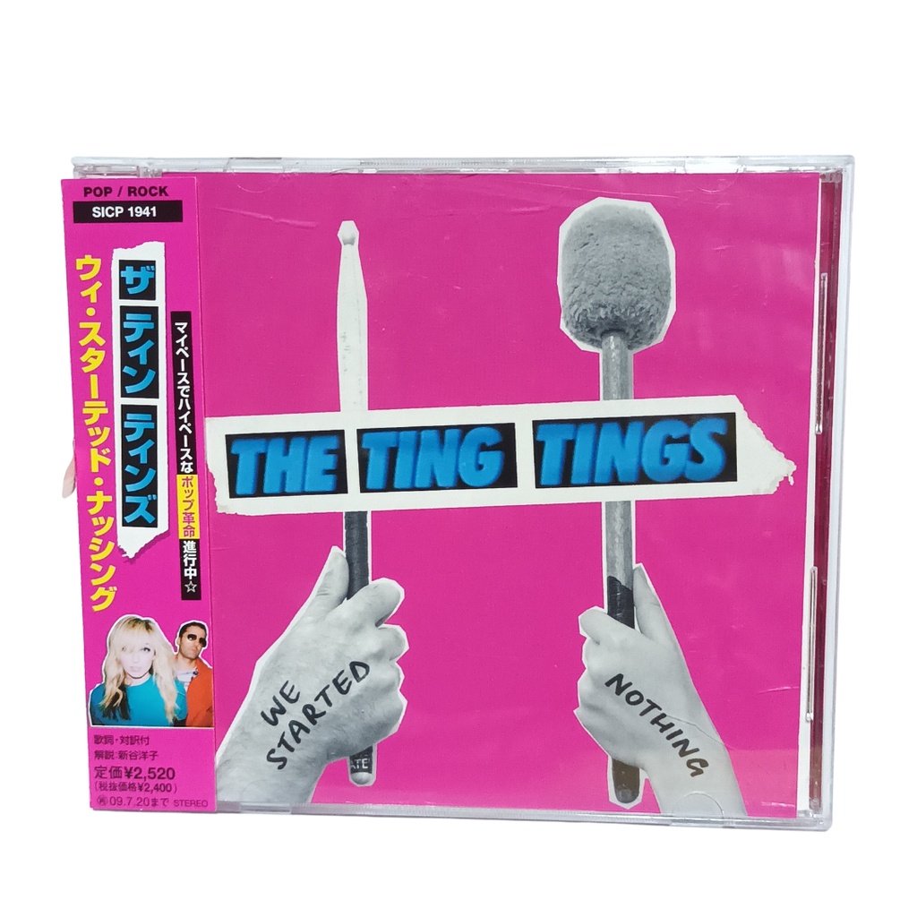 CD The Ting Tings We Started Nothing new open sealed