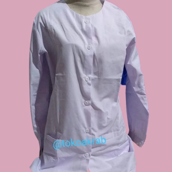 [[ PROMO MURAH ]] seragam putih Gontor. santriwati. seragam capel gontor - S