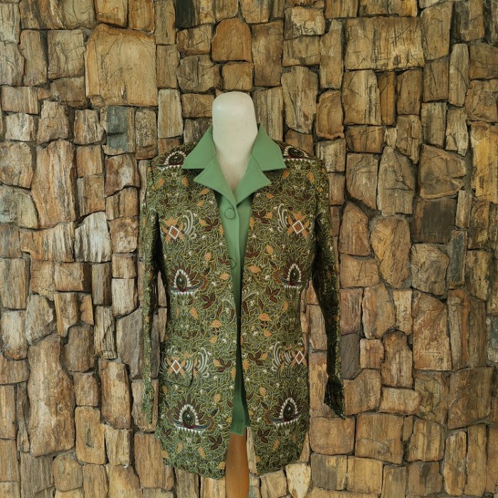 [[ PROMO MURAH ]] BAJU BLAZER BATIK SERAGAM PERSIT SRITEX PUSAT JAS PSU LAPANGAN - S