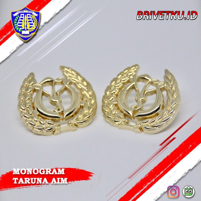 [[ PROMO MURAH ]] Brivet Monogram taruna poltekim EXCLUSIVE ( pin , brevet , imigrasi)