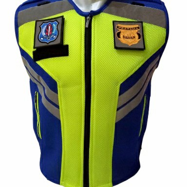 [[ PROMO MURAH ]] ROMPI SECURITY/ROMPI SATPAM/ROMPI TURING - biru stabilo, S