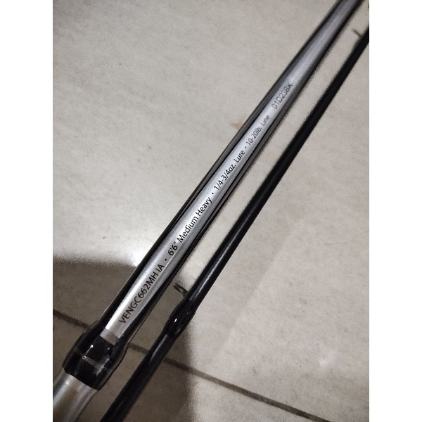 Joran Abu Gracia vengeance casting 662/198 10-20lb