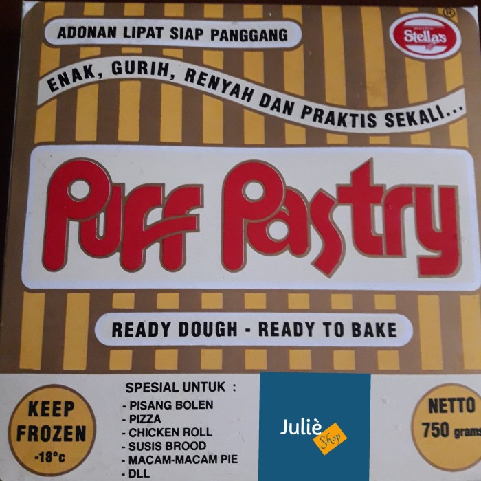 

BEST SELLER stella puff pastry