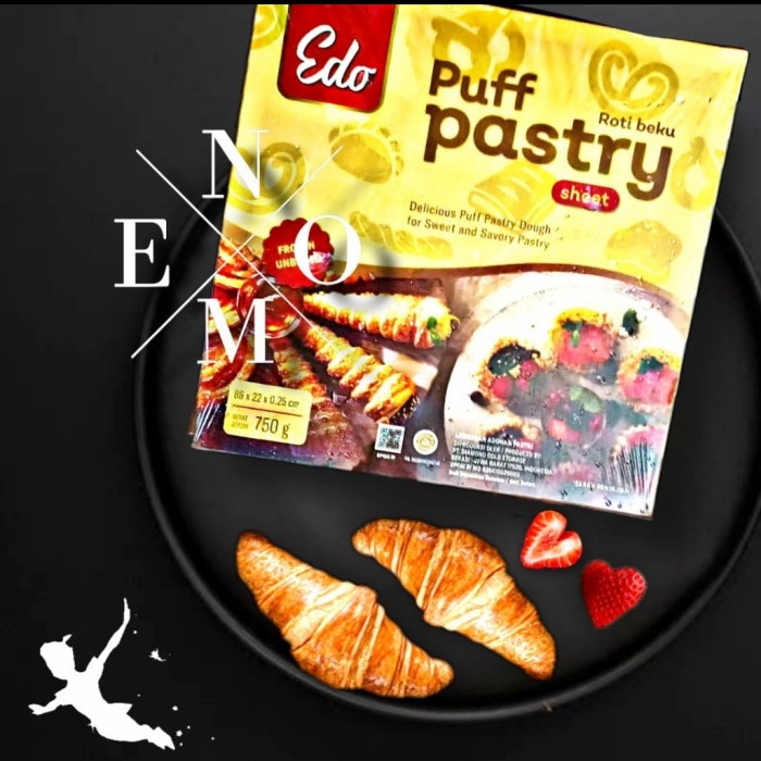 

Termurah [ Best Seller ] edo puff pastry sheet 750 gr