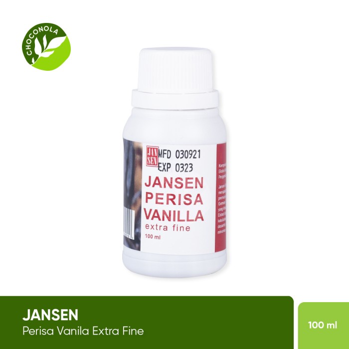 

BEST SELLER Jansen Vanilla Extract Fein 100ml