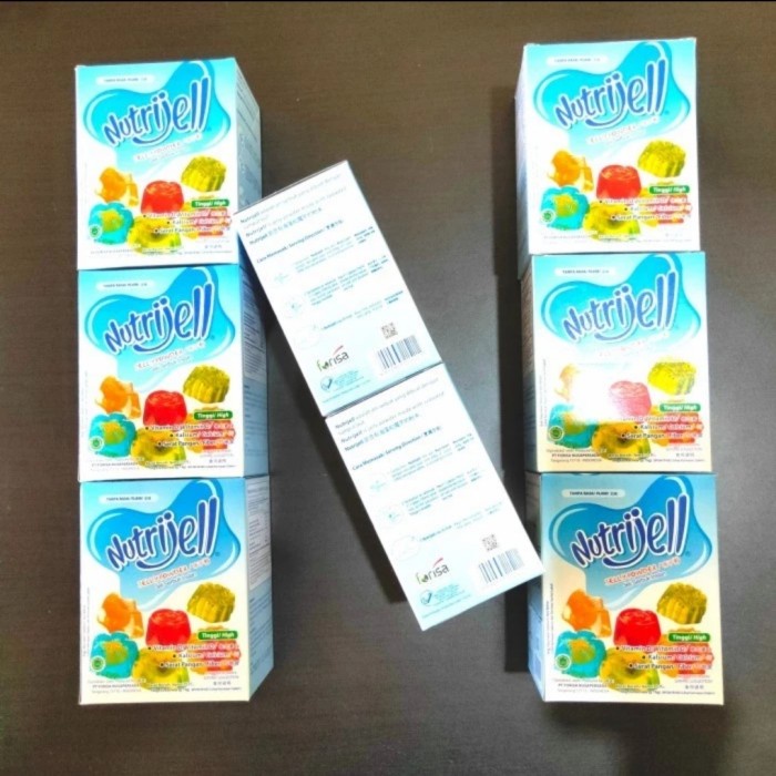 

BEST SELLER NUTRIJELL NUTRIJEL JELLY POWDER TANPA RASA / PLAIN 1 BOX 12 SACHET - NUTRIJELL SAJA
