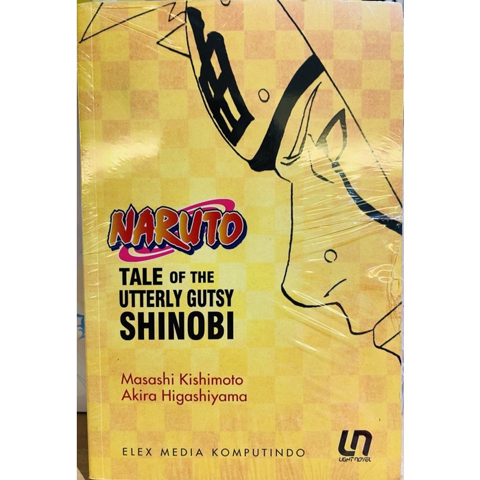 buku light novel naruto tale of the utterly gutsy shinobi -sb12