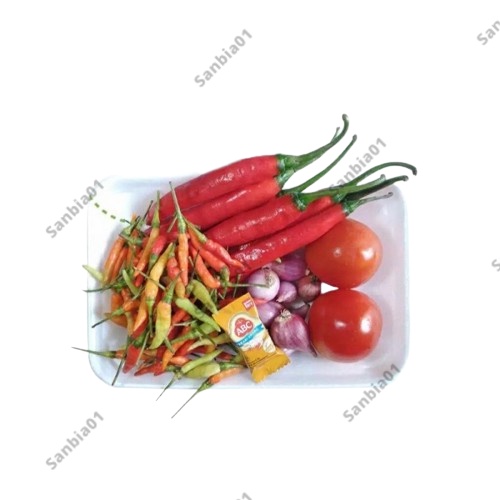 

Paket Sayur Tomat Cabe Sambal Terasi Per Pack