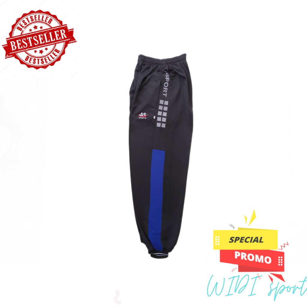 Trening Sport - Celana Olahraga Training Joger Panjang Wanita Pria Motif As97 Sablon Kotak kecil Jog
