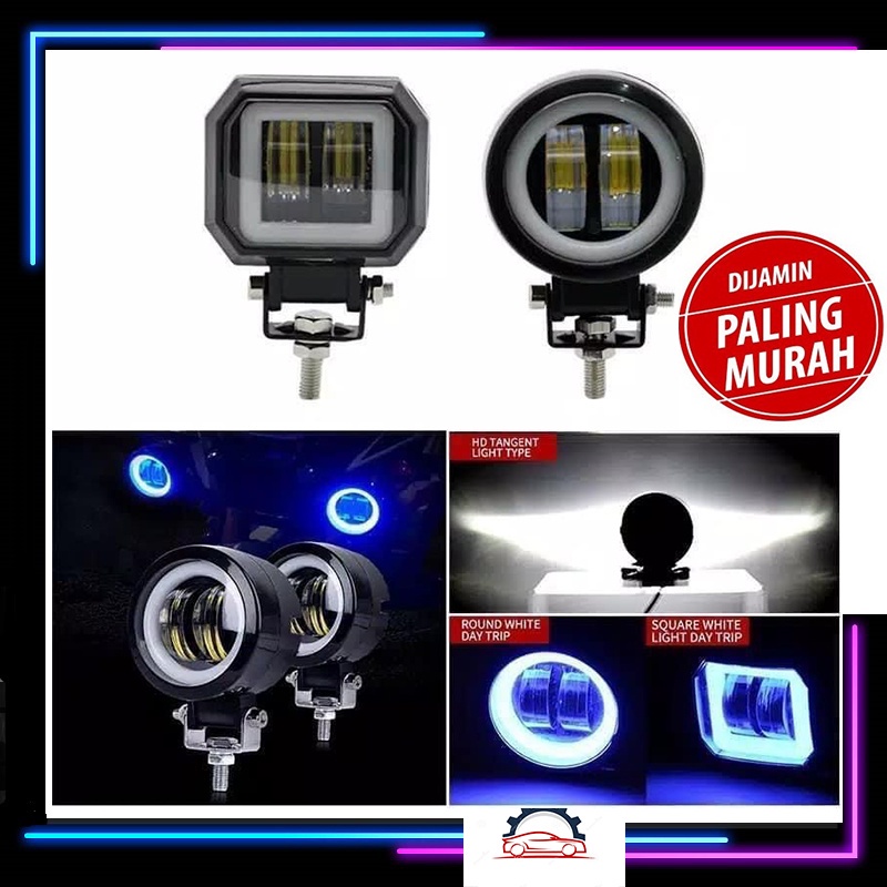 WORK LIGHT LAMPU TEMBAK SOROT LED CWL 2 MATA 4D