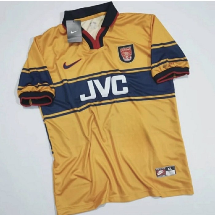 

BEST SELLER Jersey Retro Arsenal away 97/98 Blueband - S