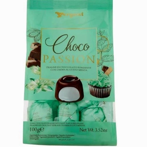 

Vergani Choco Passion Mint Chocolate 100gr Import Italy Original