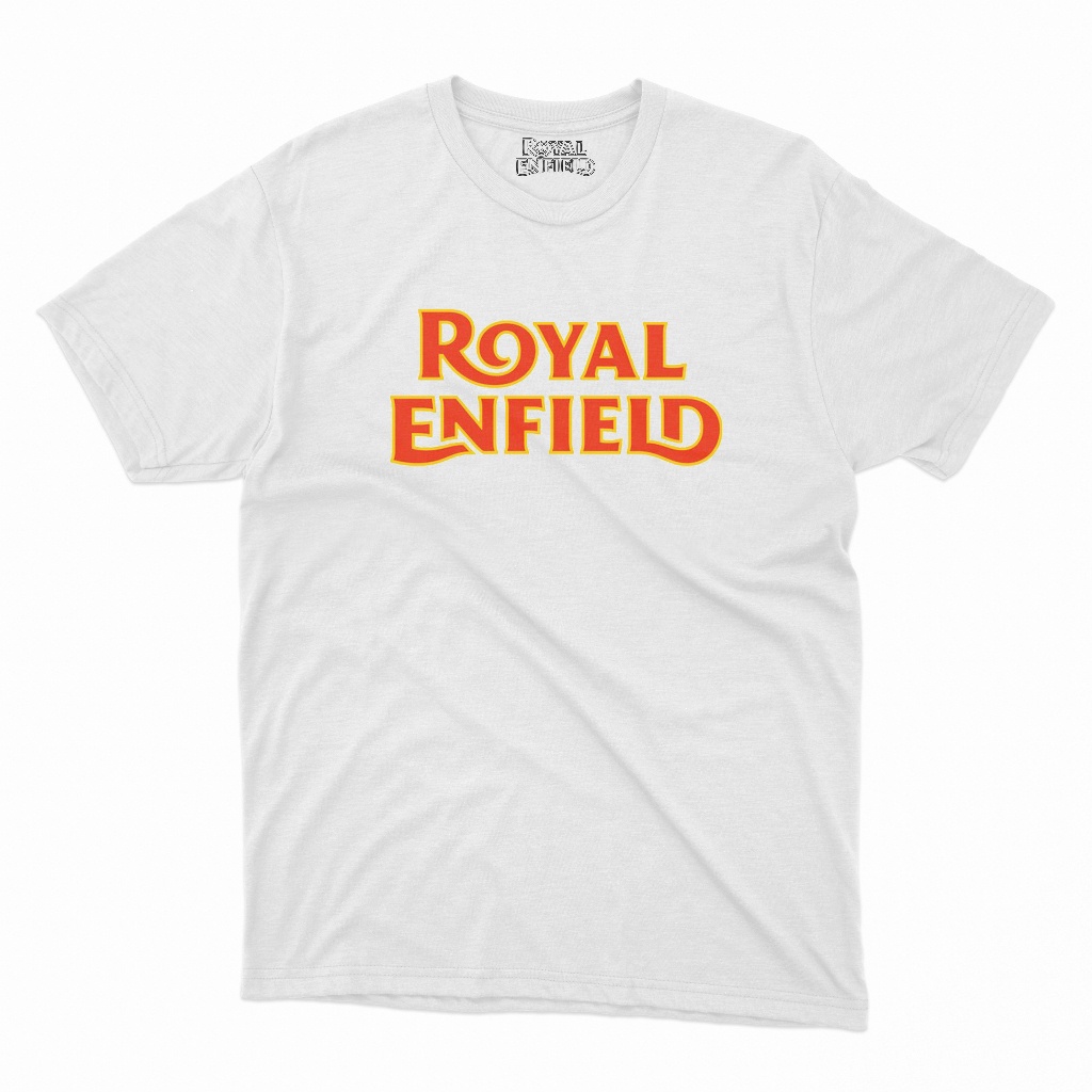 BAJU KAOS Royal Enfield Royal Enfield Basic Font T-Shirt