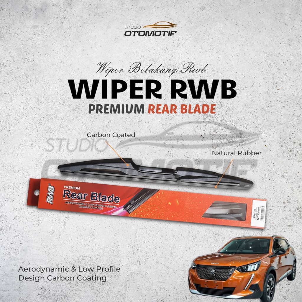 RWB REAR WIPER - WIPER BELAKANG Peugeot 2008