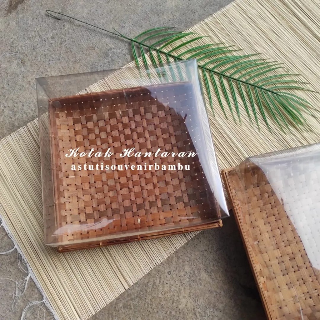 

Anyaman bambu termurah KOTAK HANTARAN CANTIK MURAH seserahan nikah hantaran unik hantaran murah hampers souvenir wadah packaging