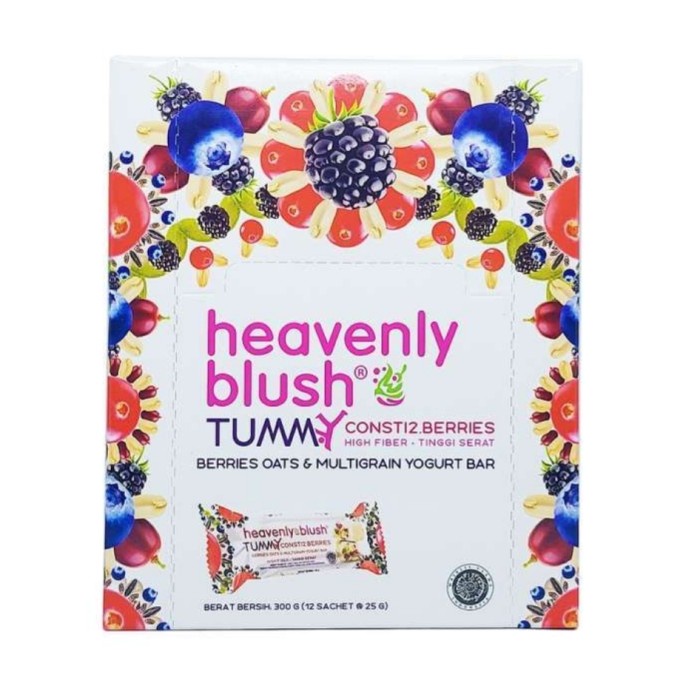 

Heavenly Blush Yogurt Bar Berries 12 Pcs x 25Gr