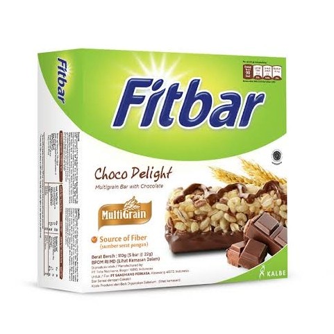 

Fitbar Multigrain Choco Dilight 5 X22gr