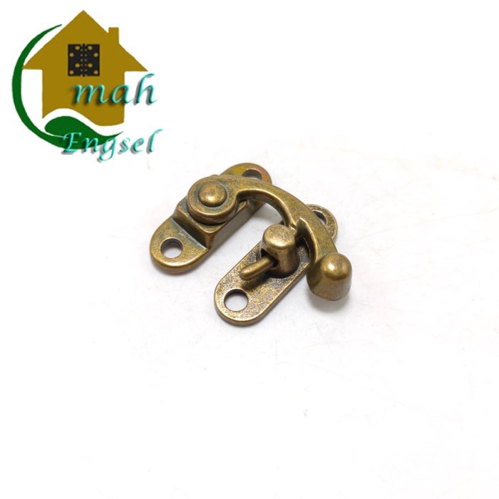 

Kuncian Kotak Hantaran Cor 28 x 25 mm Kunci Pengait Box Perhiasan - Bronze antik