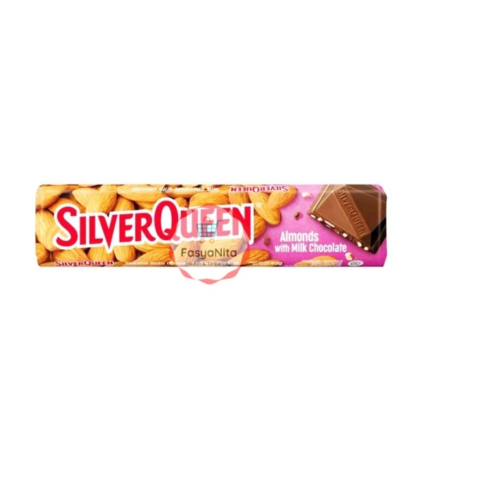

Silver Queen Almond Milk Chocolate 62gr - FasyAnita Mart Denpasar