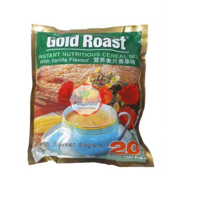 

Gold roast cereal vanilla isi 20 x 30gr sereal vanila instant - FasyAnita Mart Denpasar