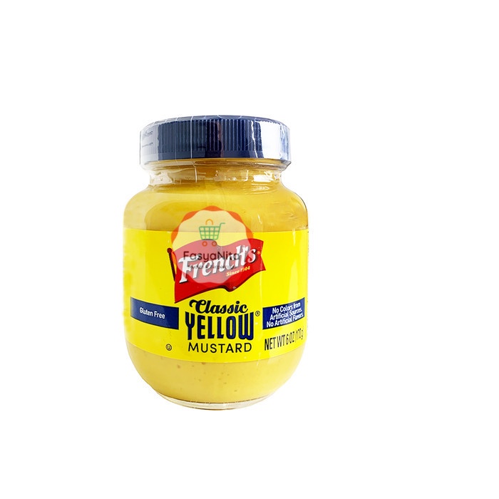 

Frenchs Yellow Mustard 170 gr American Classic Gluten Free - FasyAnita Mart Denpasar