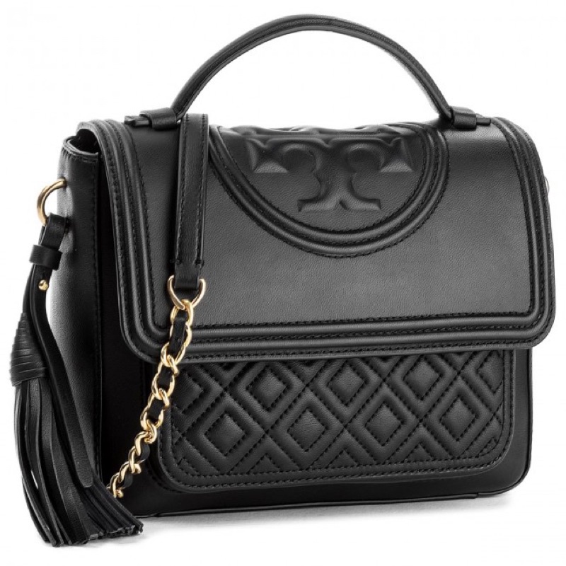 Tory Burch Handbag Fleming Satchel TB 45147 Tas Vs