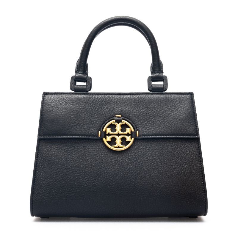 Tory Burch Miller Top Handle Satchel Leather Tas Vs
