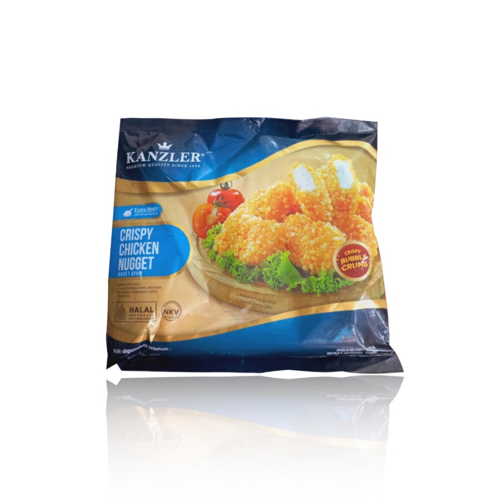 

Kanzler Crispy Chicken Nugget 120 gr Naget Ayam Krispi Lezat