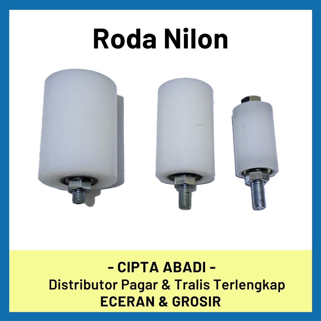 Cipta Abadi - Roda Nilon (kecil)/roda kastor