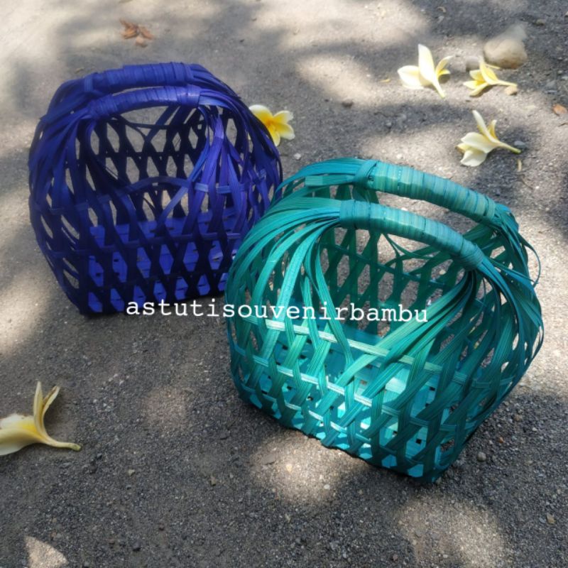 

TAS SNACK / tas snack ultah / goodiebag / tas bambu / tas mini / tas makanan / packaging unik