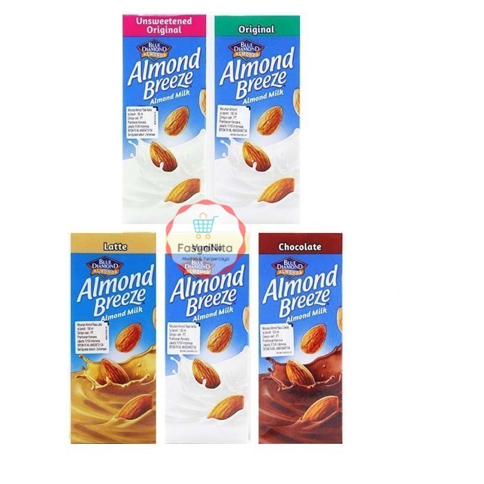 

Almond Breeze Blue Diamond 180gr Almond Milk Vanilla Chocolate Latte - Original - FasyAnita Mart Denpasar