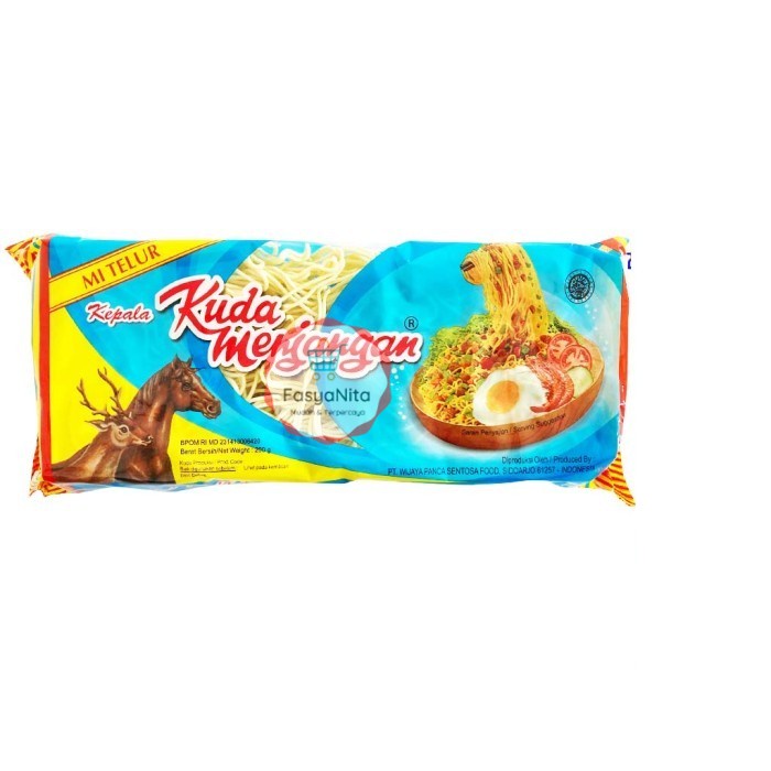 

Mie Telor Kuda Menjangan Bulat 200 gr mi Telur - FasyAnita Mart Denpasar