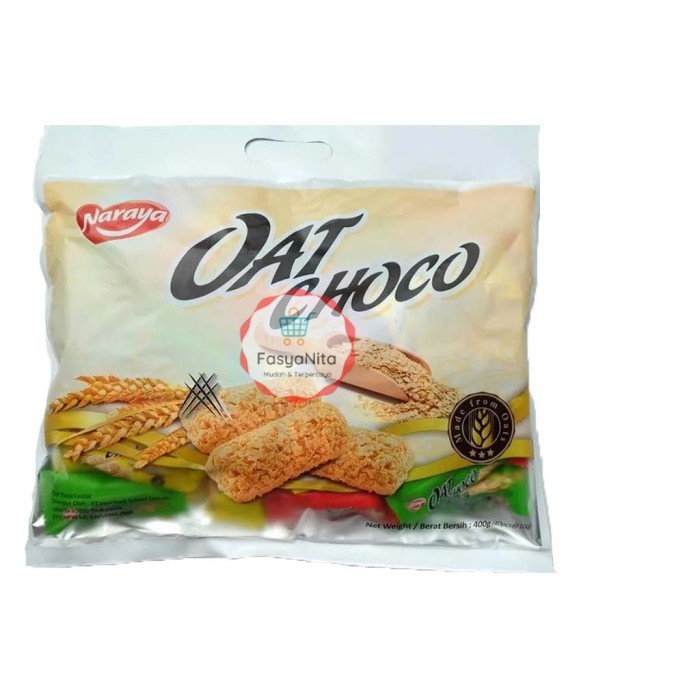 

Naraya Oat Choco Vanila / White 400gr Snack Oat Vanilla - FasyAnita Mart Denpasar