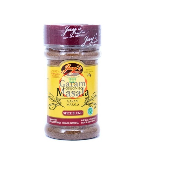 

Jay's Garam Masala 70gr / Jays Spice Blend - FasyAnita Mart Denpasar