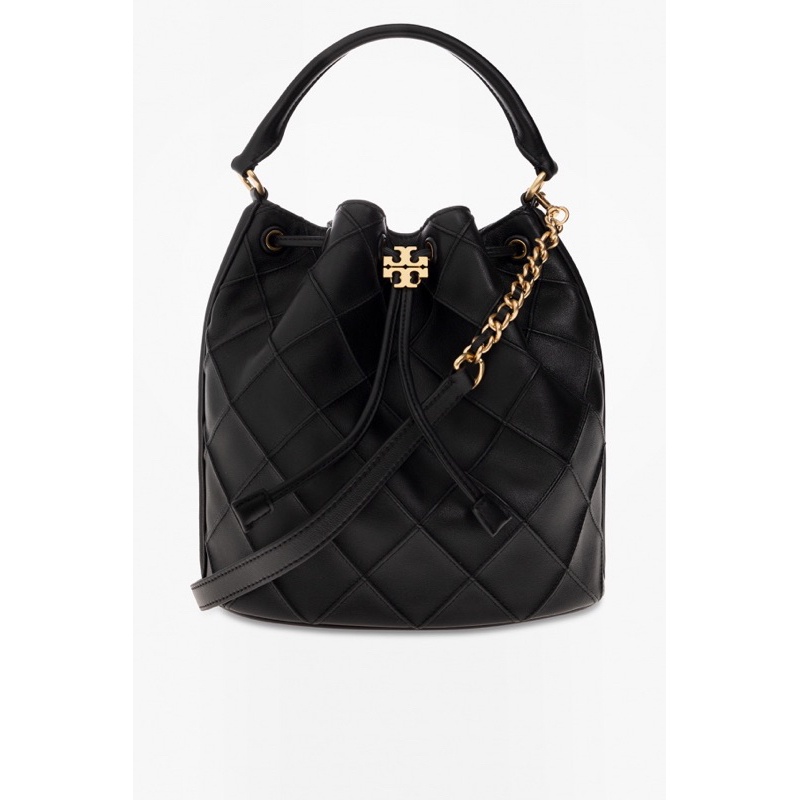 Tory Burch Large Fleming Soft Bucket Bag TB 142564 Tas Vs