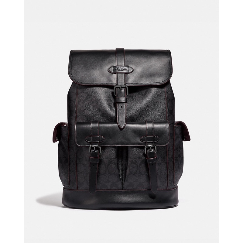 Coach Hudson Backpack In Signature Canvas (F 50044) Tas Vs