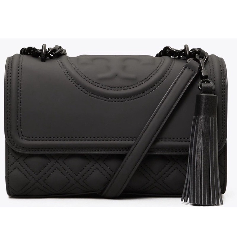 Tory Burch Fleming Black Matte TB 82562 Tas Vs