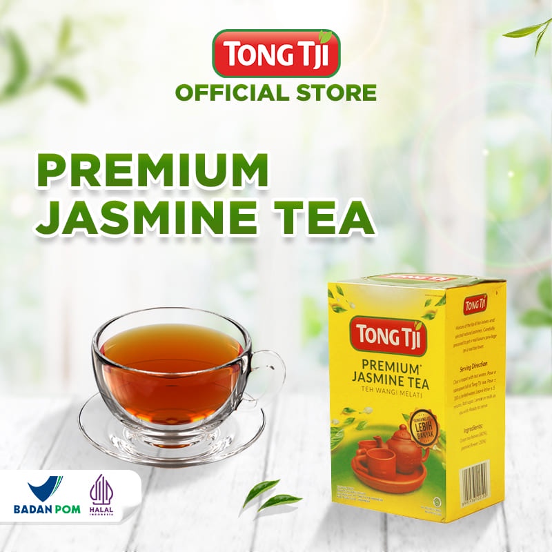 

Tong Tji Premium Jasmine Tea 250g, Teh Seduh per Pack